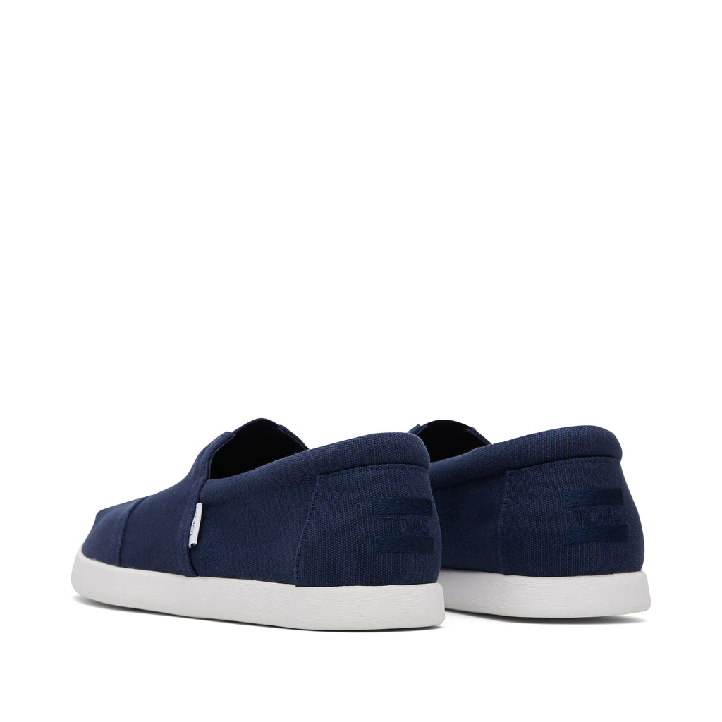 Alp Fwd Navy Recycled Cotton Canvas Back View