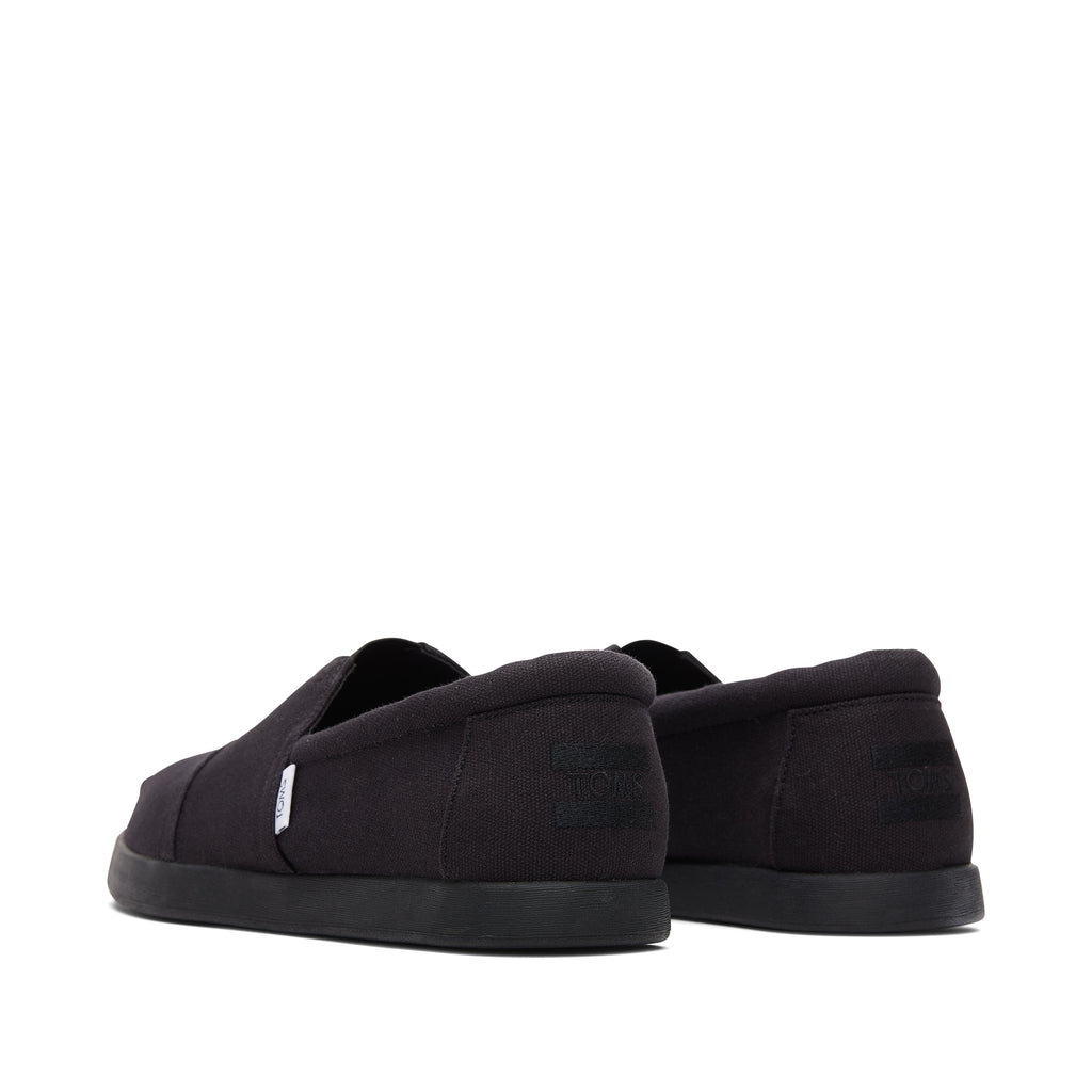 Alp Fwd All Black Recycled Cotton Canvas Back View