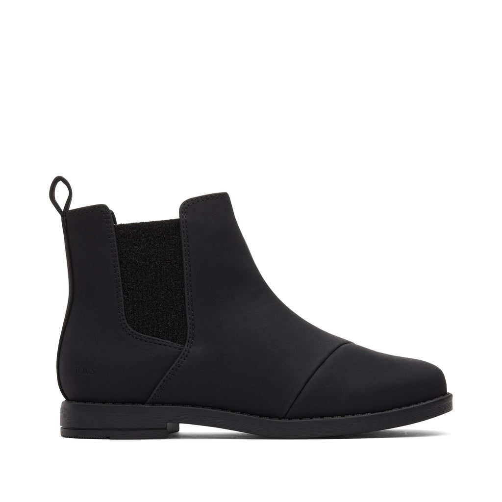 Youth Charlie Black Kids Boot Side View