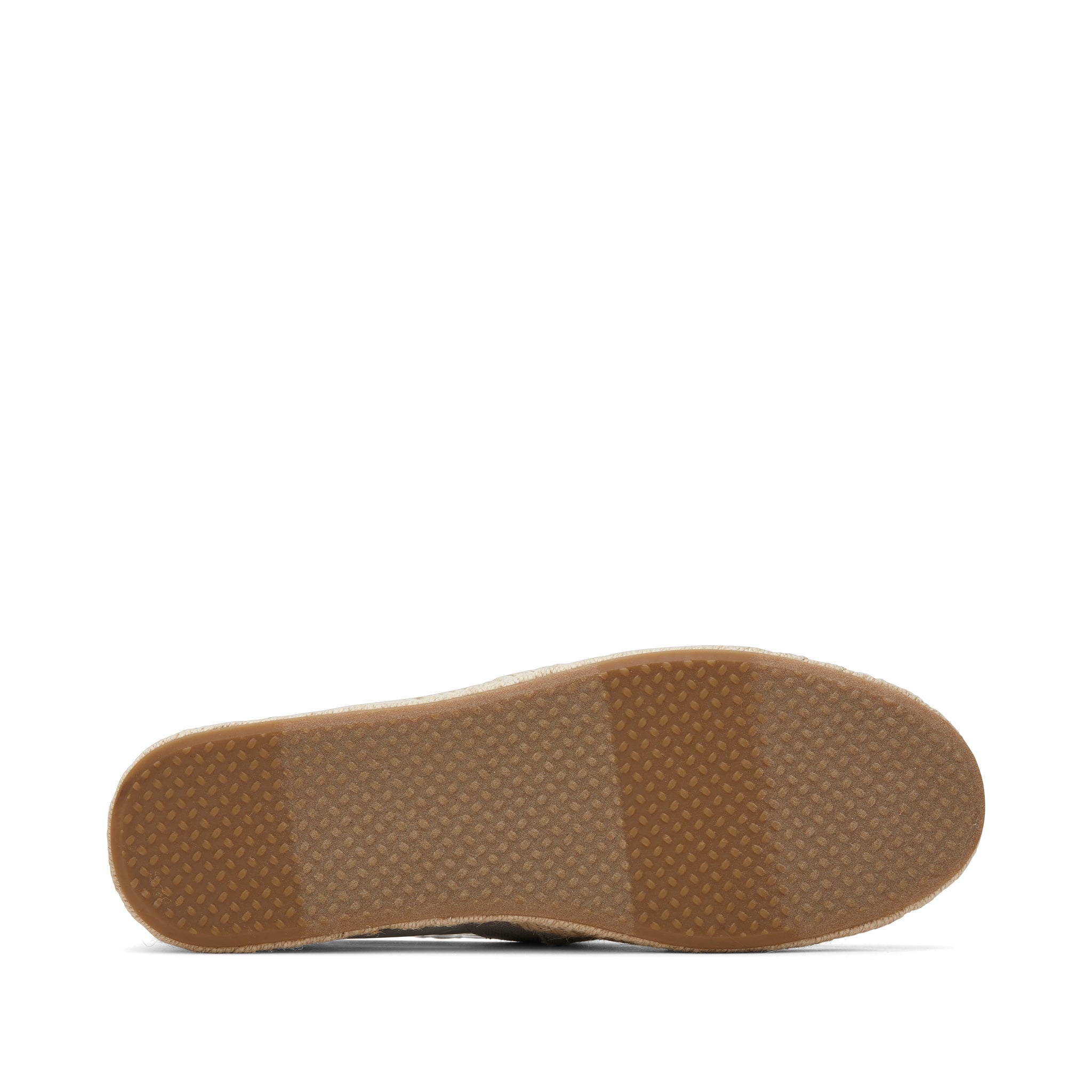 Alpargata Rope 2.0 Grey Recycled Cotton Slubby Espadrille Bottom Sole View