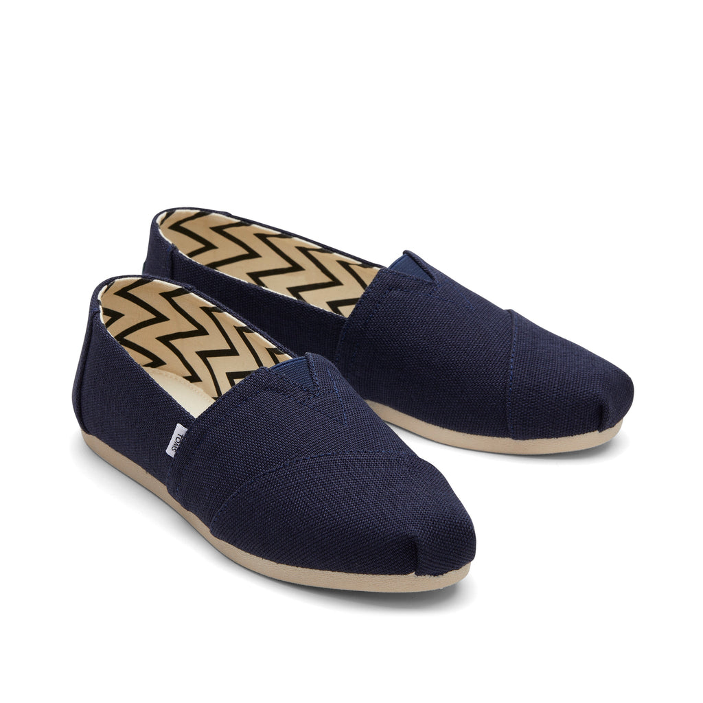 Alpargata Navy Heritage Canvas Front View