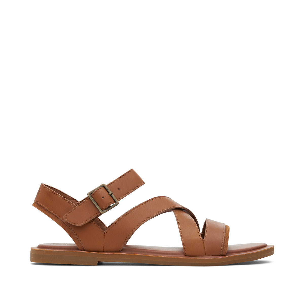 Sloane Strappy Sandal - Tan Leather
