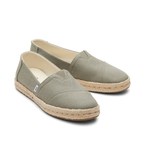 Alpargata Rope 2.0 Green Espadrille Front View