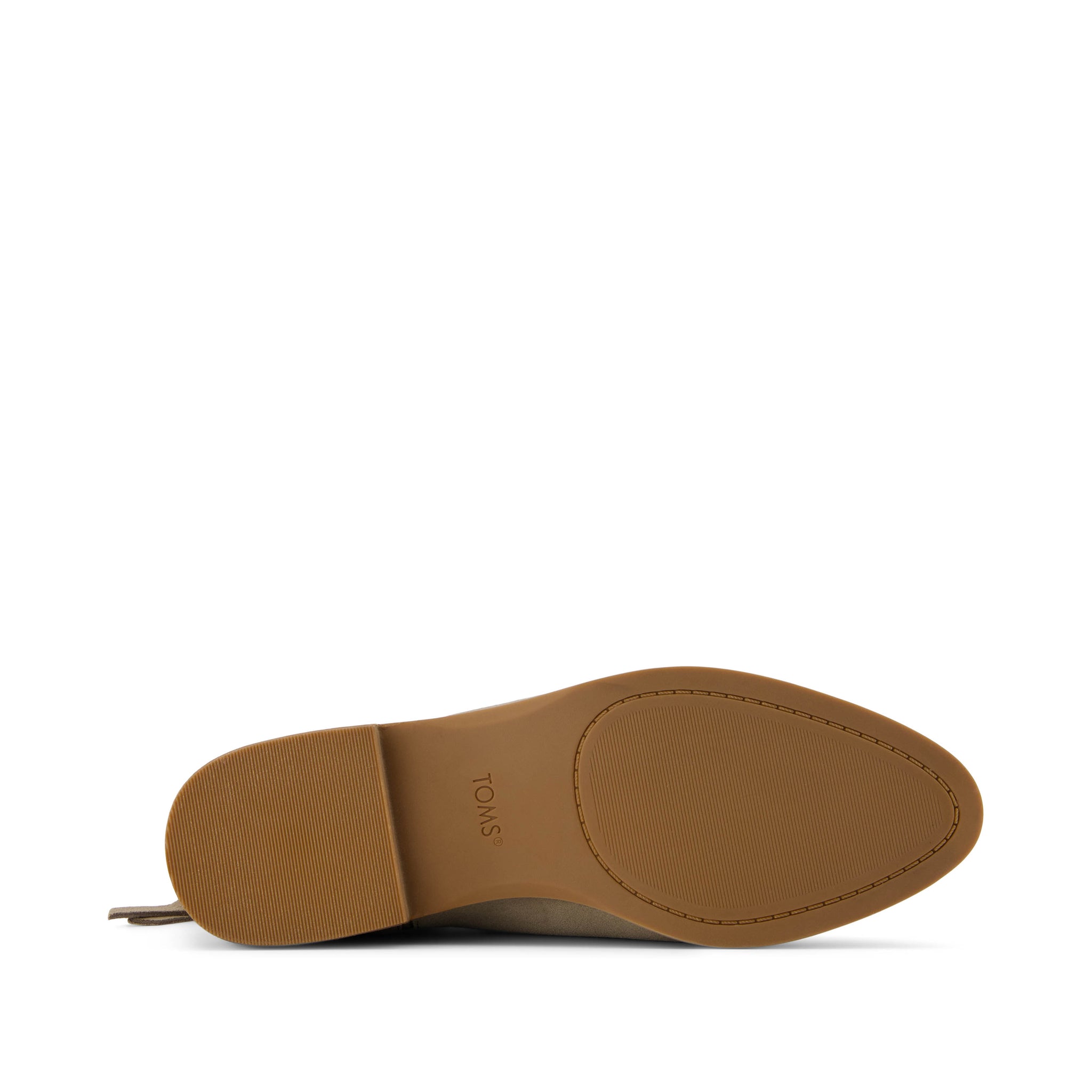 Rylie Natural Suede Boot Bottom Sole View
