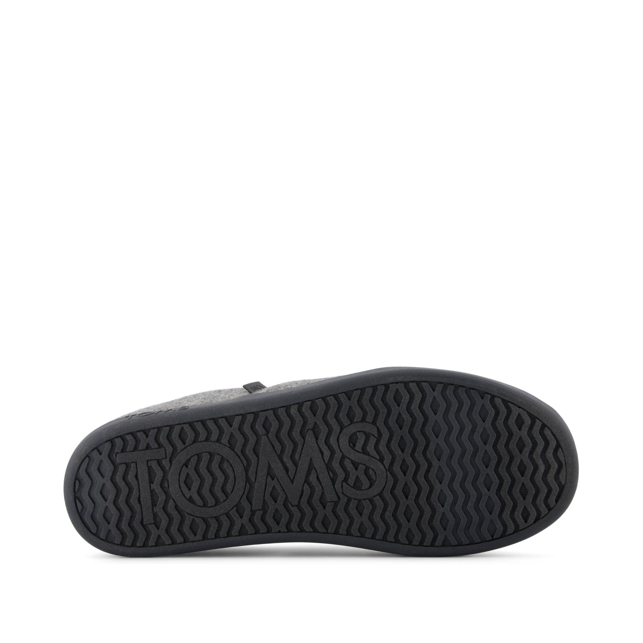 Camden Convertible Slipper - Ultimate Grey Cozy Twill Bottom Sole View