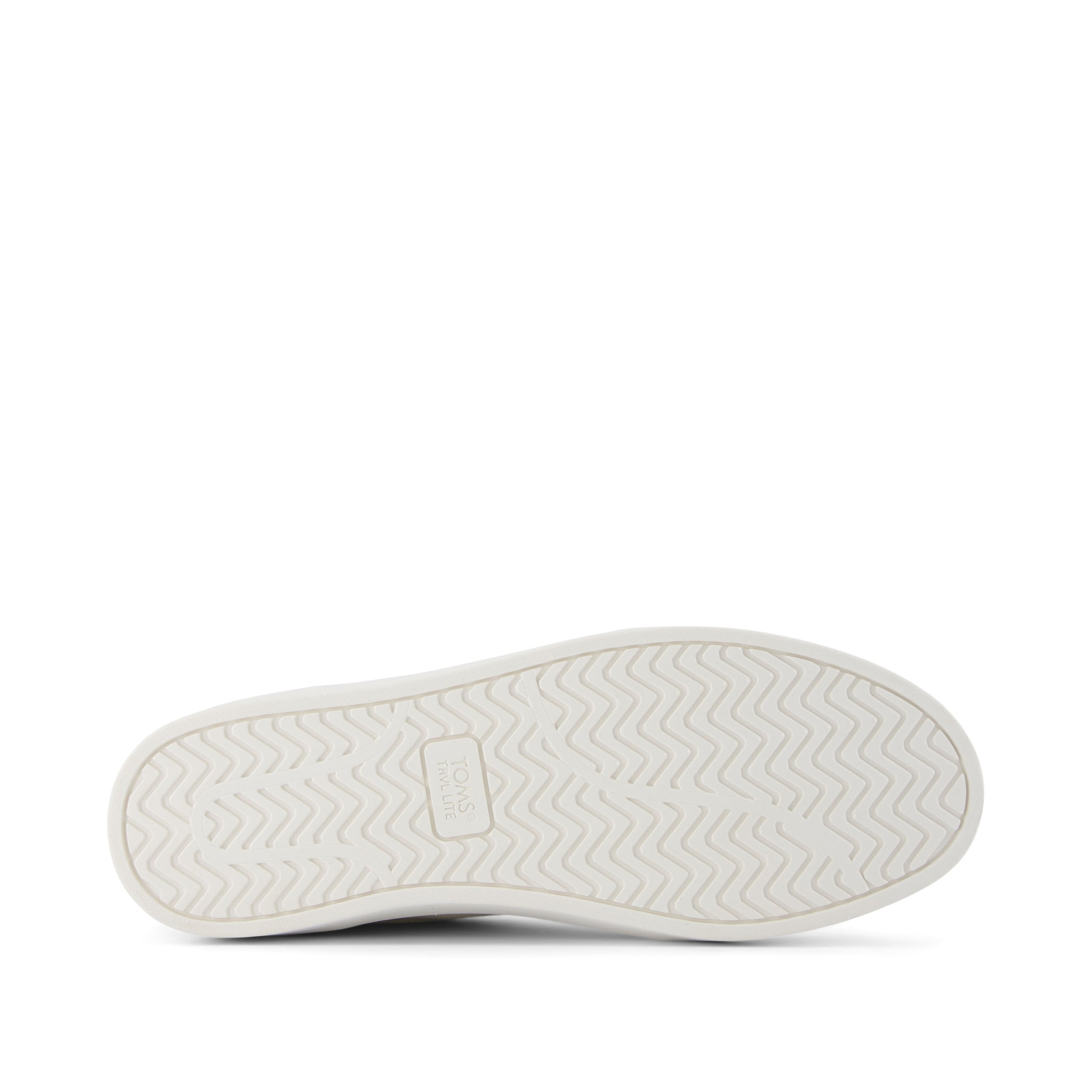 TRVL LITE Rio Beige Vintage Twill Sneaker Bottom Sole View
