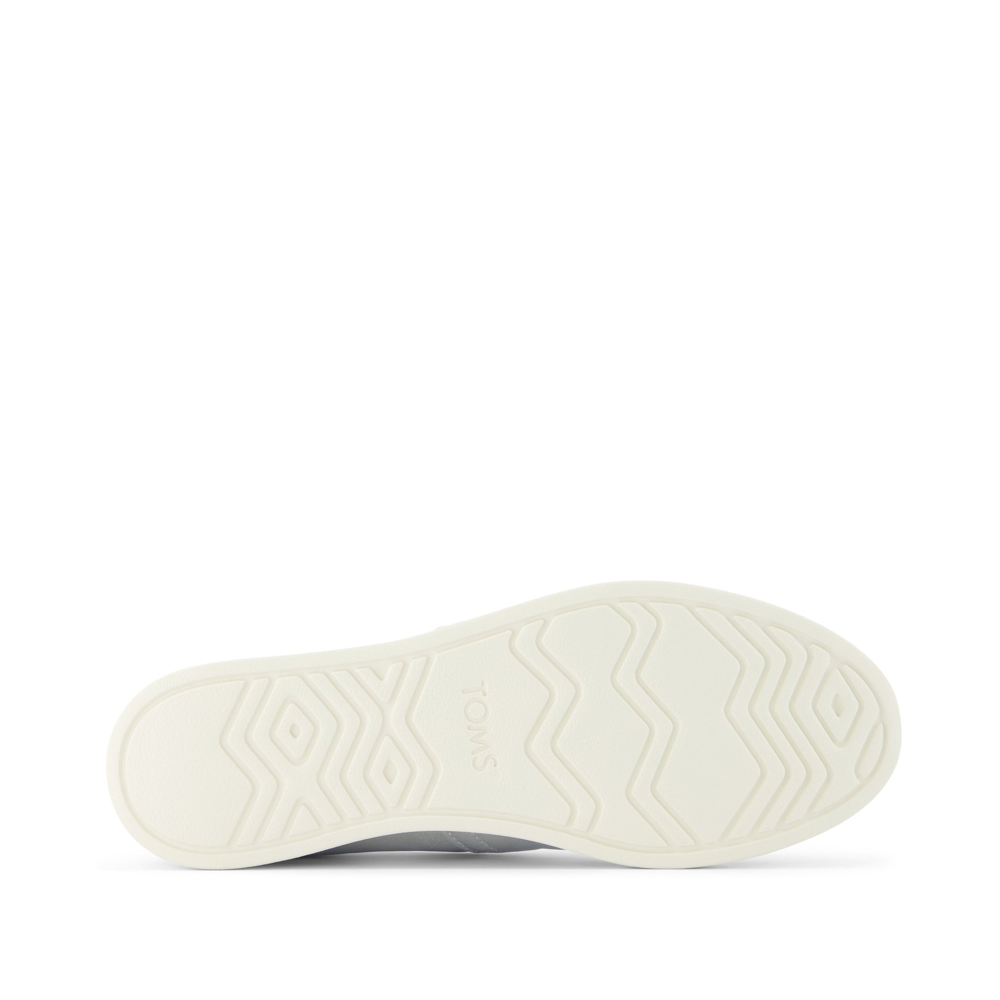 Alpargata Plus Silver Metallic Bottom Sole View