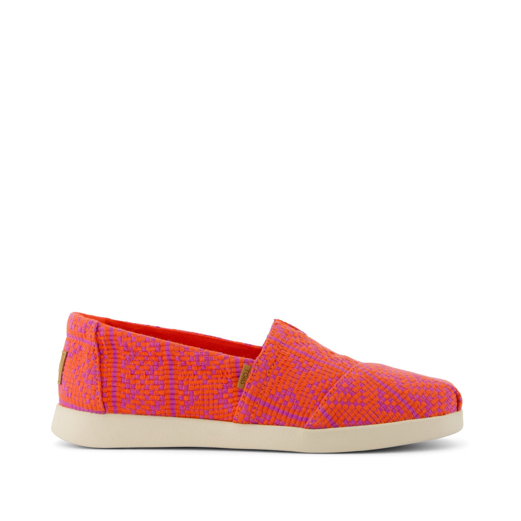 Alpargata Plus - Flame Diamond Global Woven Side View