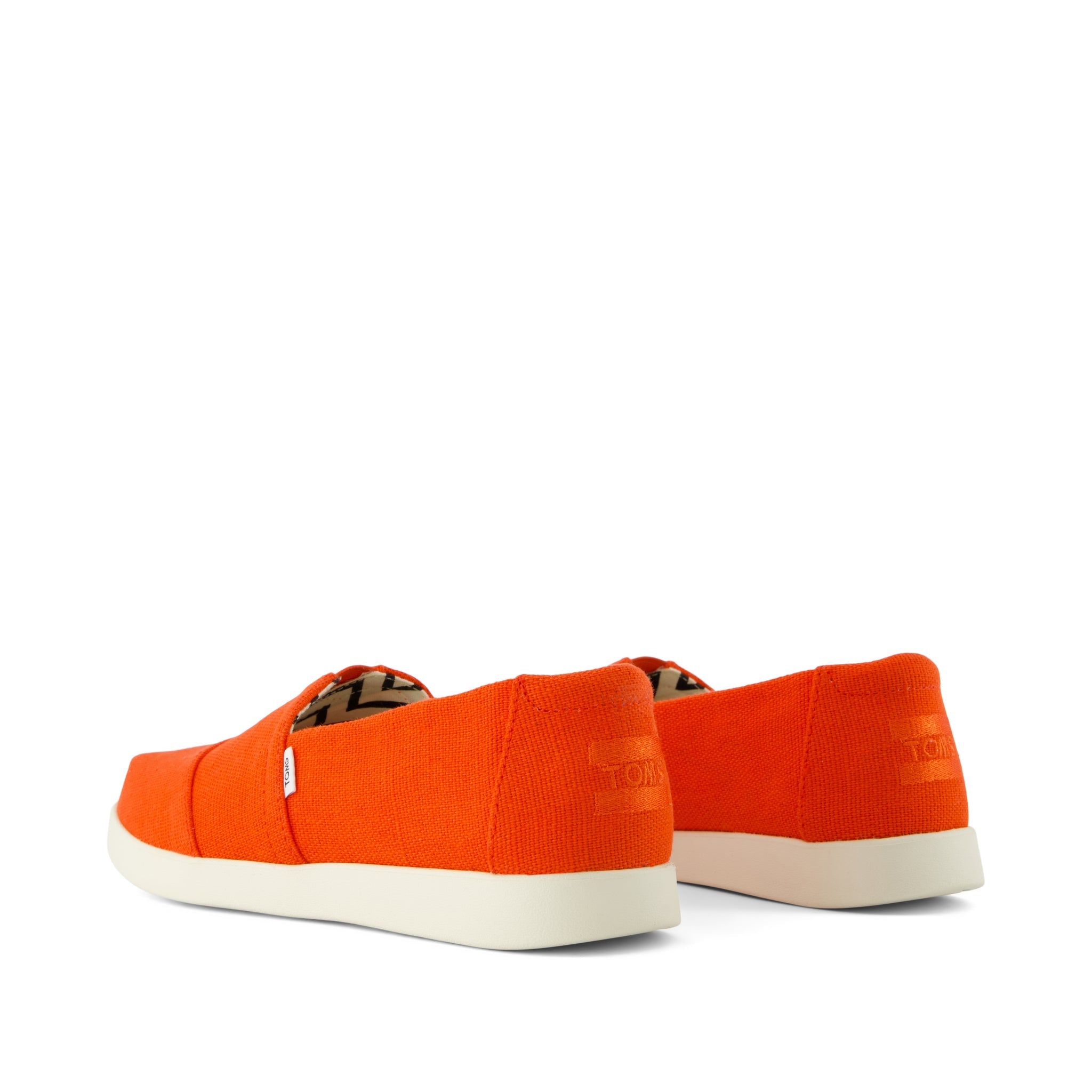 Alpargata Plus - Flame Heritage Canvas Back View