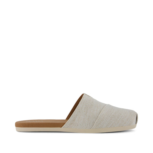 Alpargata Mule - Natural Yarn Dye Side View