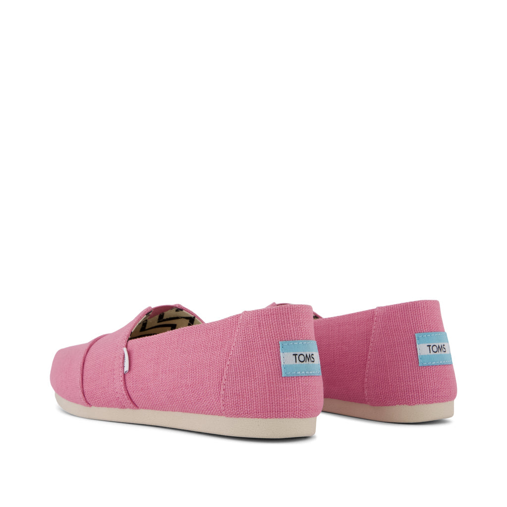 Alpargata Classic - Rose Pink Heritage Canvas Back View