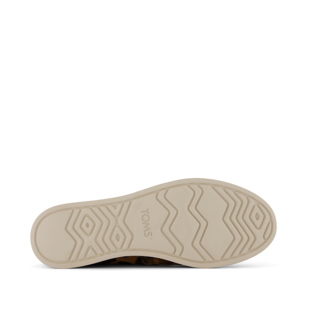Alpargata Plus - Brown Sugar Leopard Print Suede Bottom Sole View