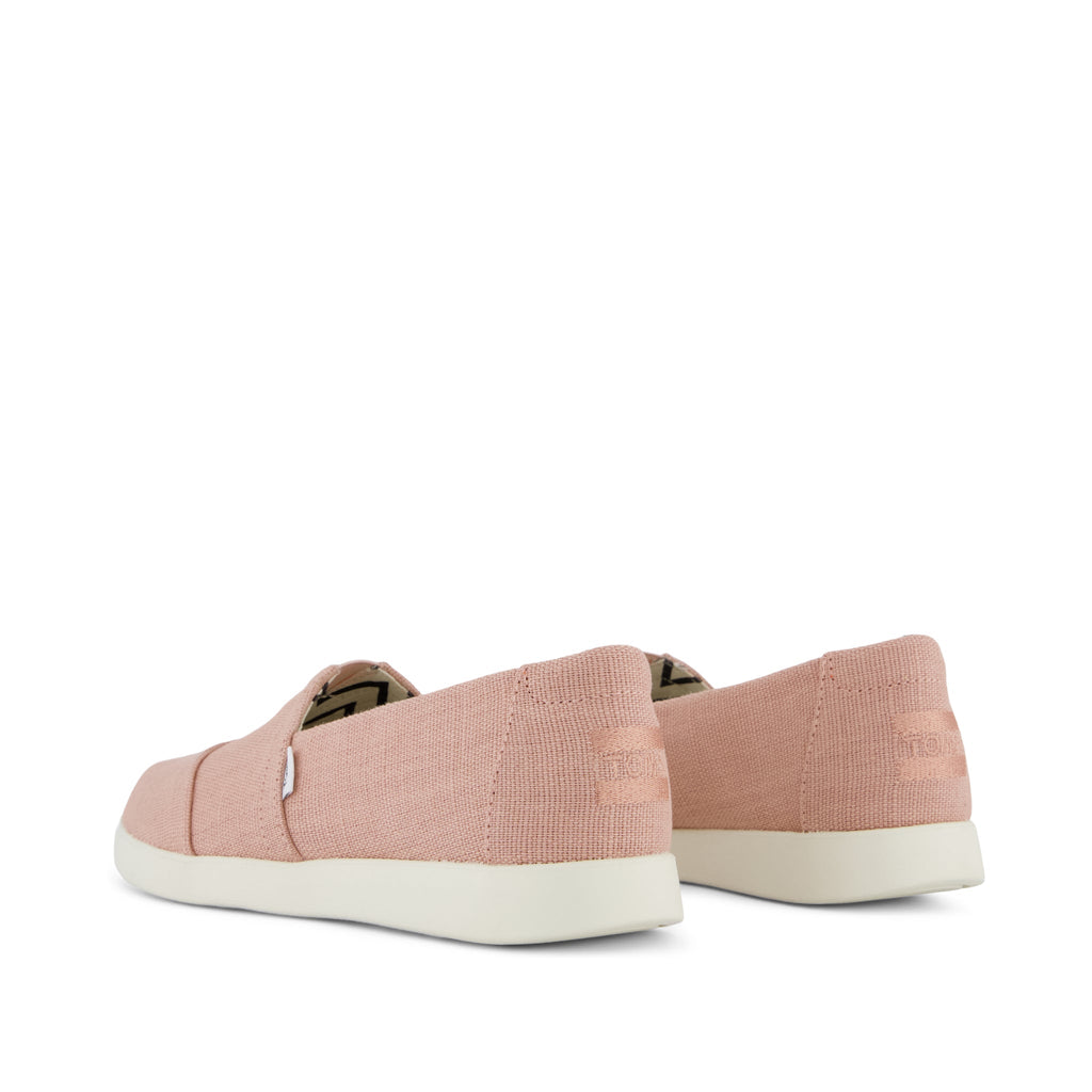 Alpargata Plus - Pink Café Crème Heritage Canvas Back View