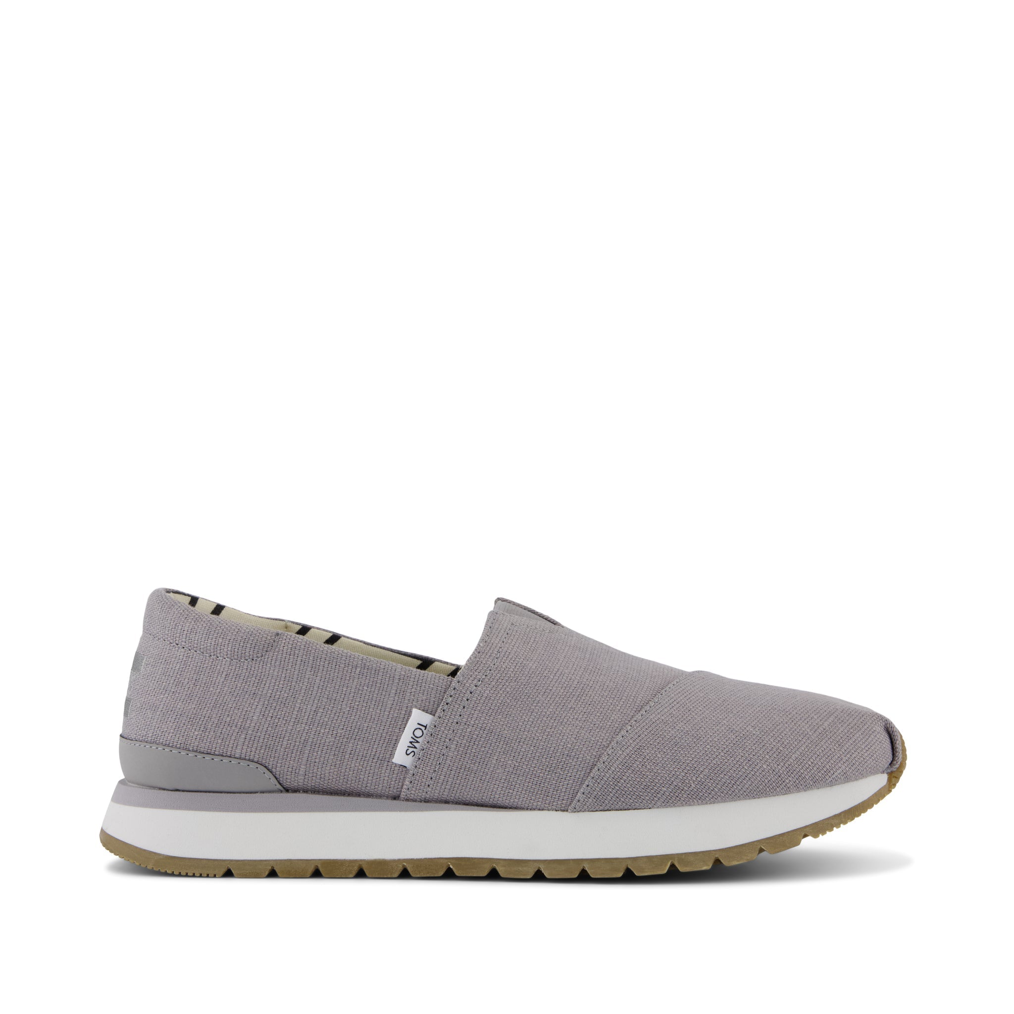 Resident Plus - Drizzle Grey Heritage Canvas Side View