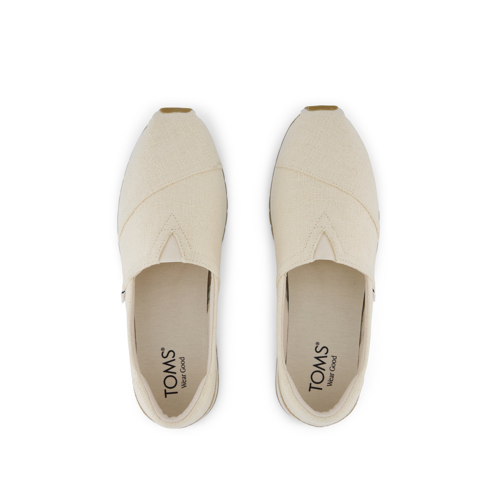 Resident Plus - Natural Two Tone Slub Top View