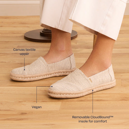 Alpargata Rope 2.0 Espadrille - Fog Natural Textured Melange