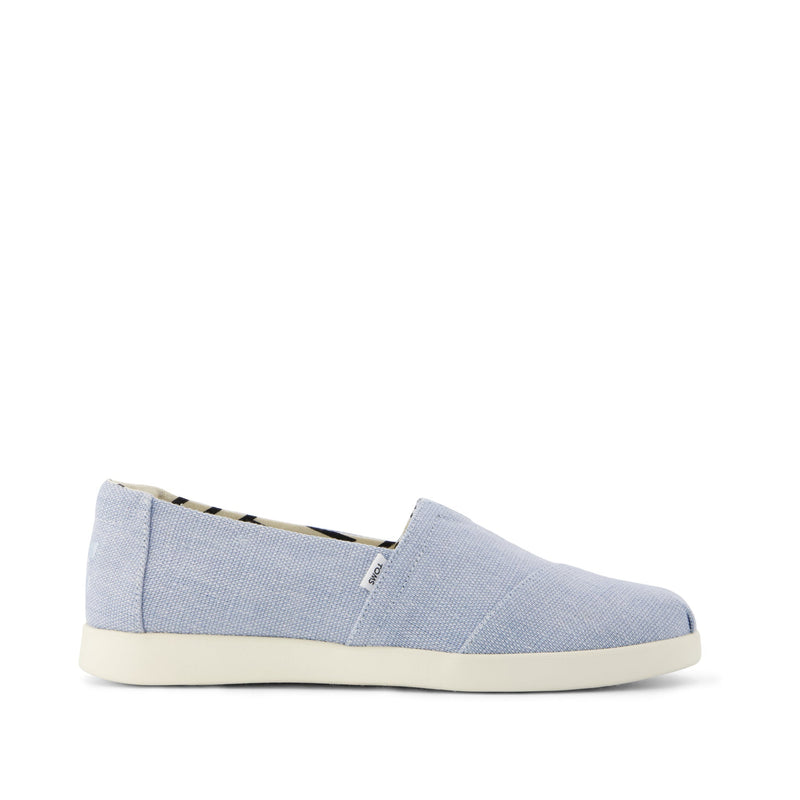 Alpargata Plus - Niagara Mist Heritage Canvas Side View