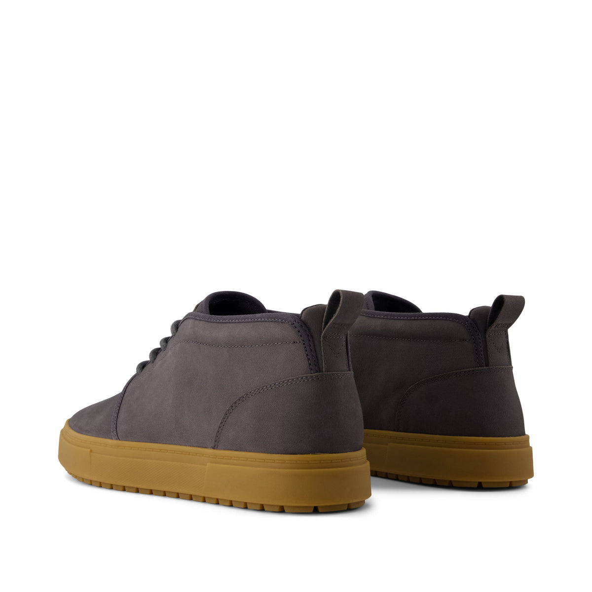 Carlo Mid Terrain 2.0 Sneaker - Water Resistant Forged Iron Leather Back View