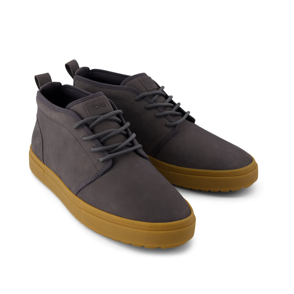 Carlo Mid Terrain 2.0 Sneaker - Water Resistant Forged Iron Leather Front View