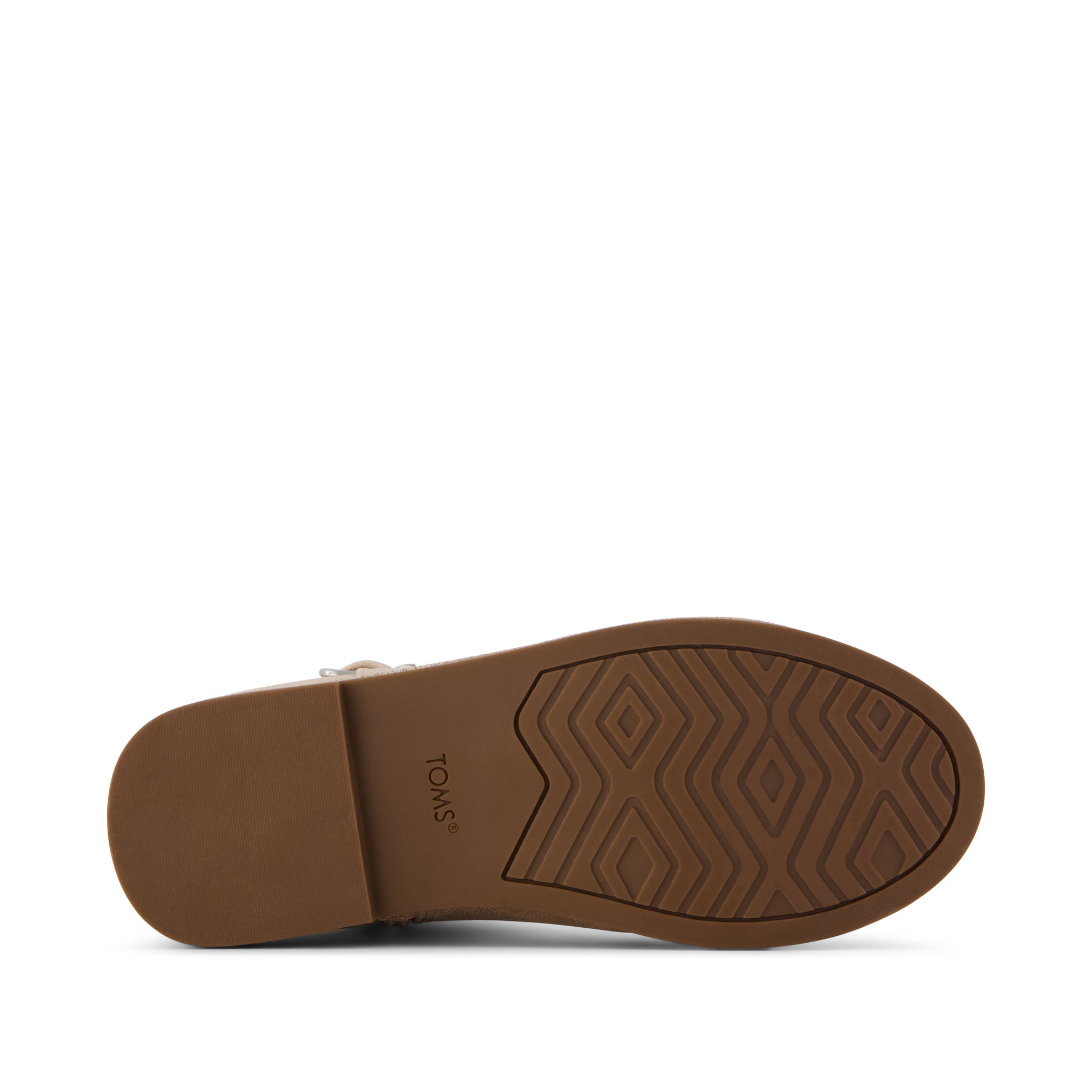 Mia Kids Boot - Seashell Metallic Faux Leather Bottom Sole View