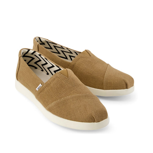 Alpargata Plus - Toffee Heritage Canvas Front View