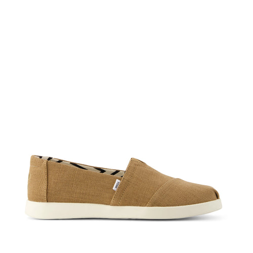 Alpargata Plus - Toffee Heritage Canvas Side View