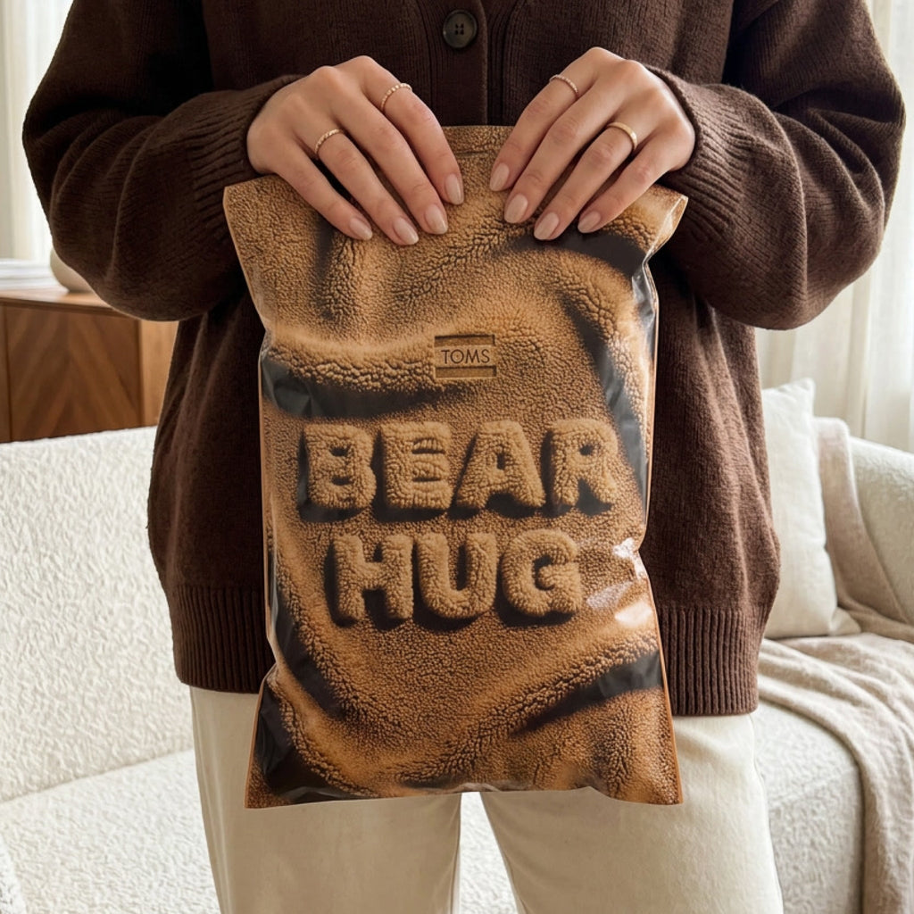 Alpargata Mystery Bag - Surprise Faux Shearling Teddy Bear