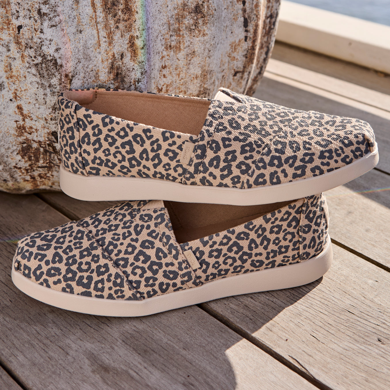 Alpargata Plus  - Beige Leopard Print