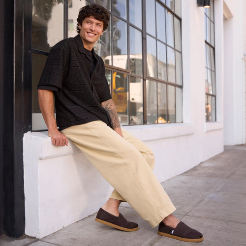 Alp FWD - Chocolate Brown Recycled Cotton Canvas