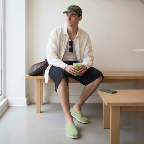 Matcha Alpargata - Green Heritage Canvas
