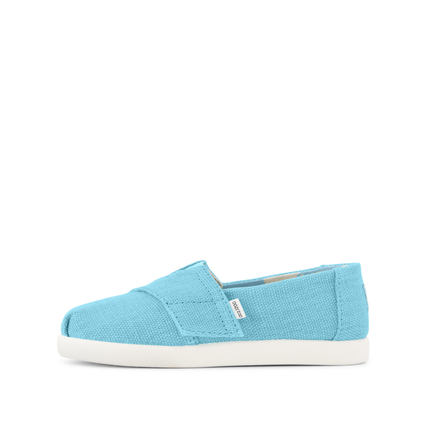 Alpargata  - TOMS Cerulean Blue Heritage Canvas for Youth