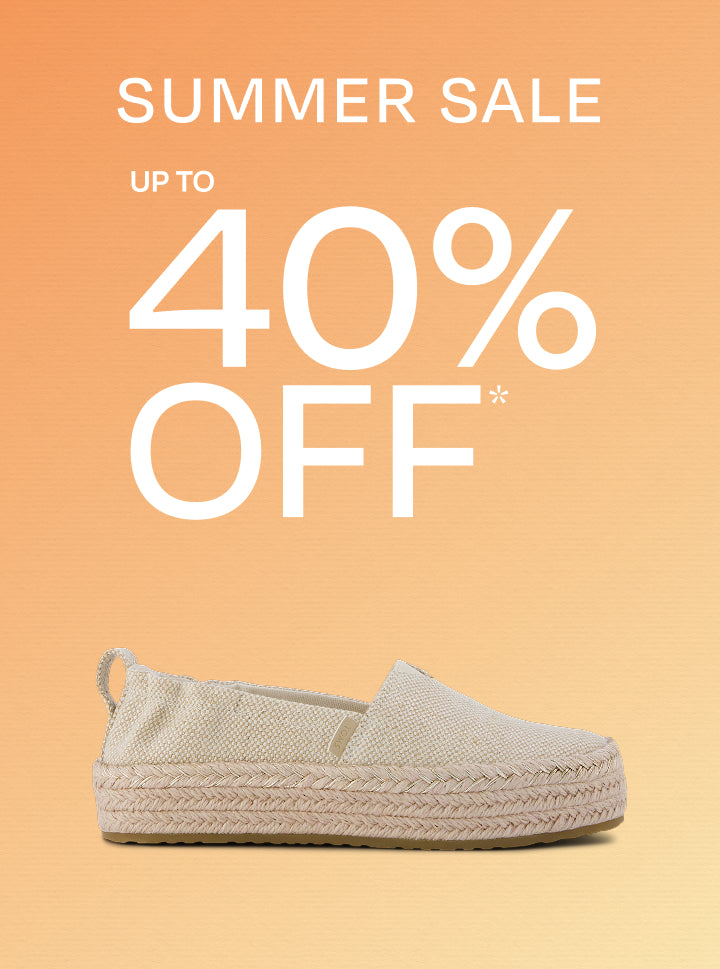 TOMS summer sale, up to 30% off