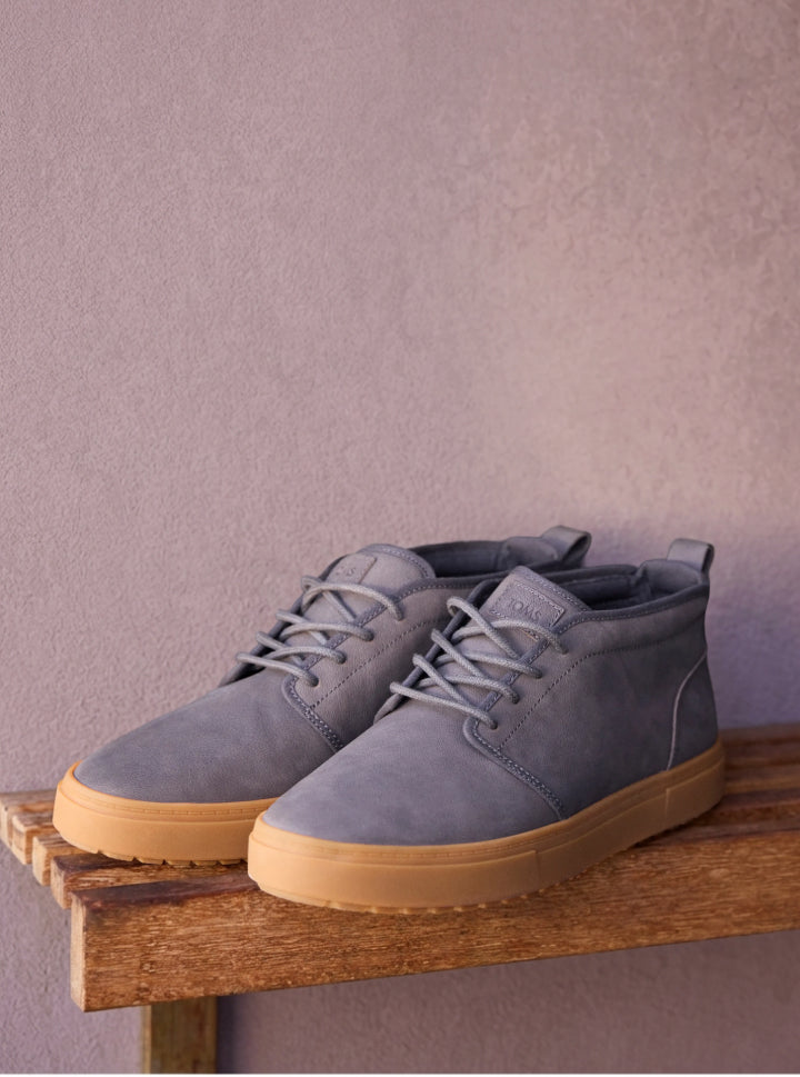 Carlo Mid Terrain 2.0 Trainer - Water Resistant Forged Iron Grey Leather